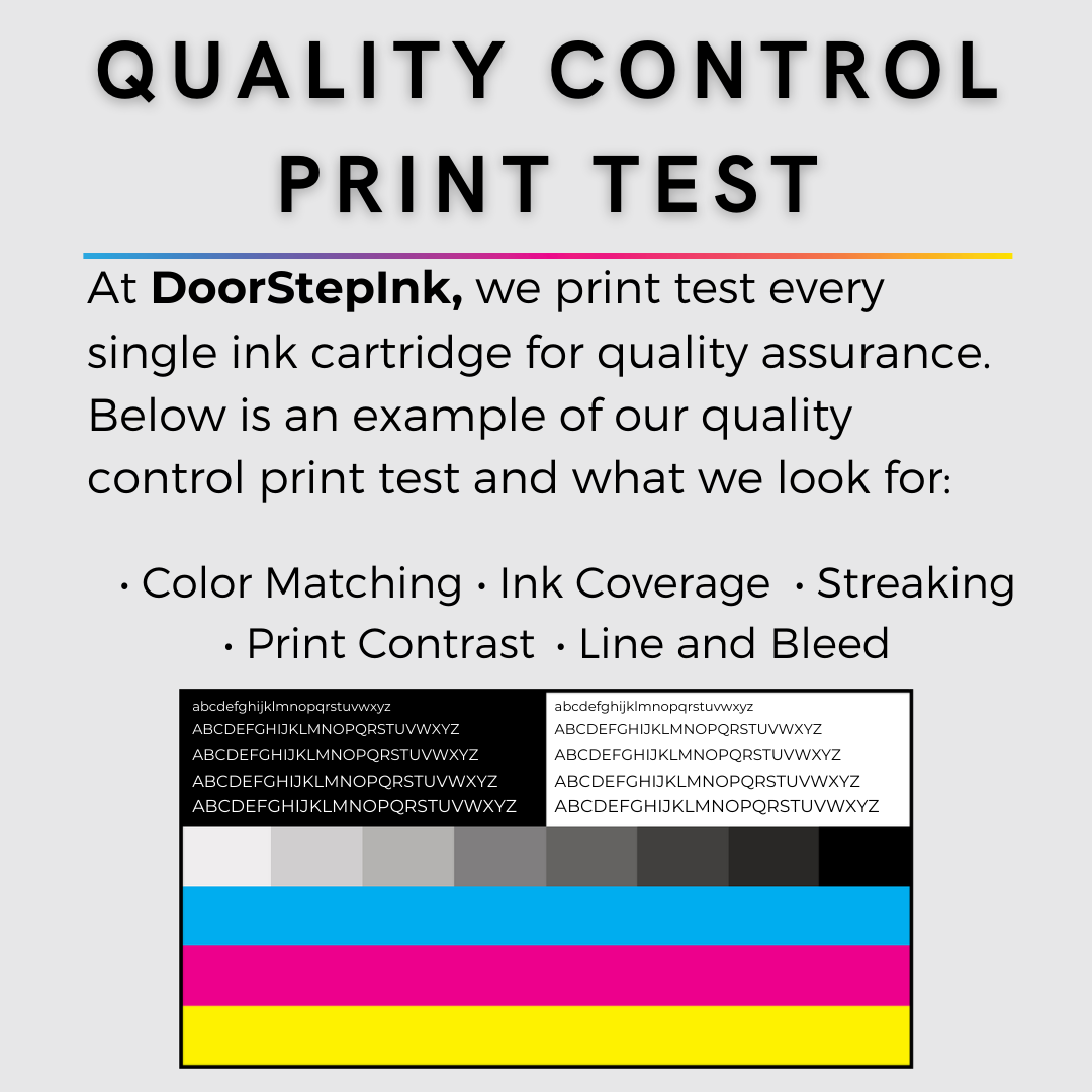 DoorStepInk Brand for Brother LC65 4 Black /  2 Each Color Remanufactured in the USA Ink Cartridges 10-pack