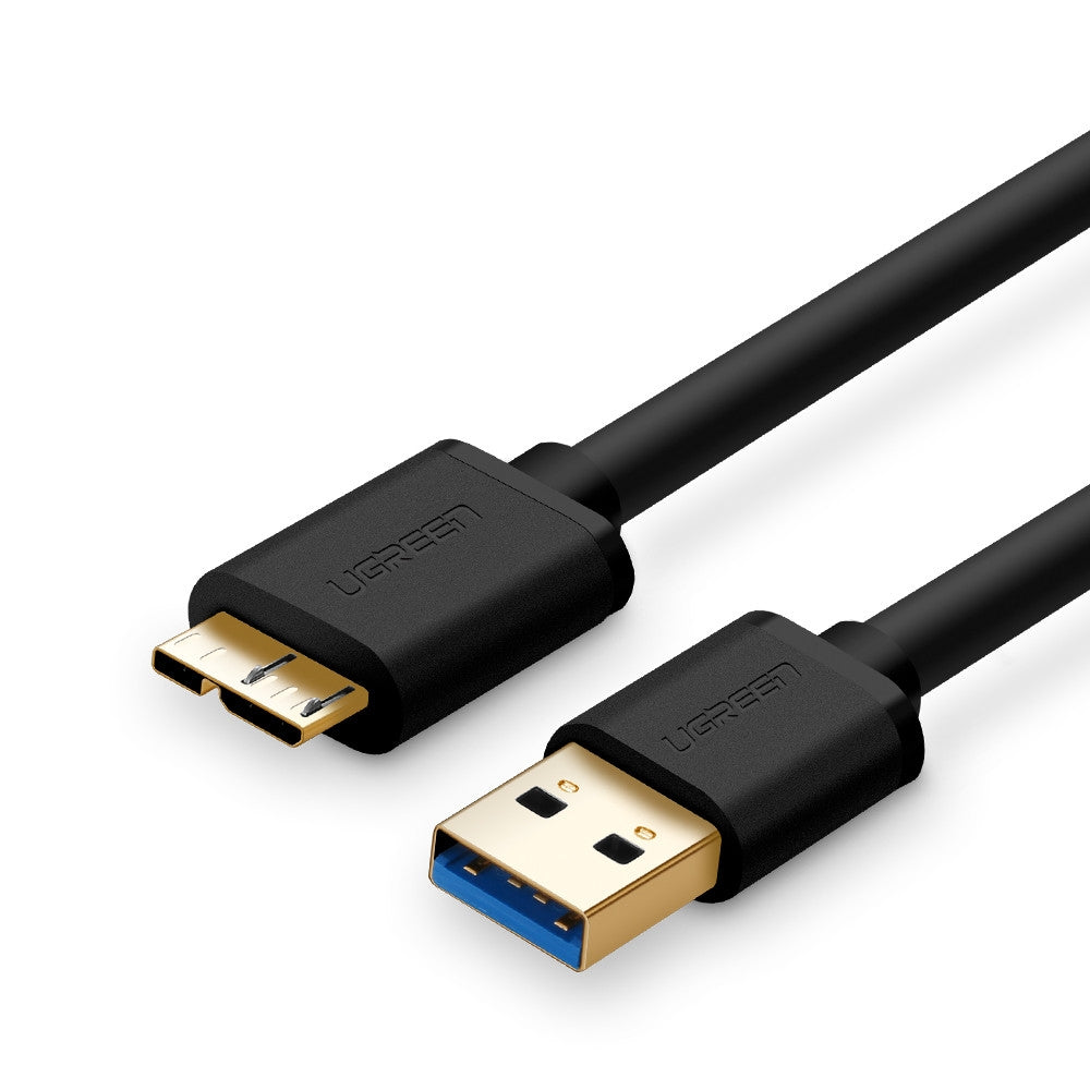 NNEDSZ 3.0 A Male to Micro USB 3.0 Male Cable 1m (Black) 10841
